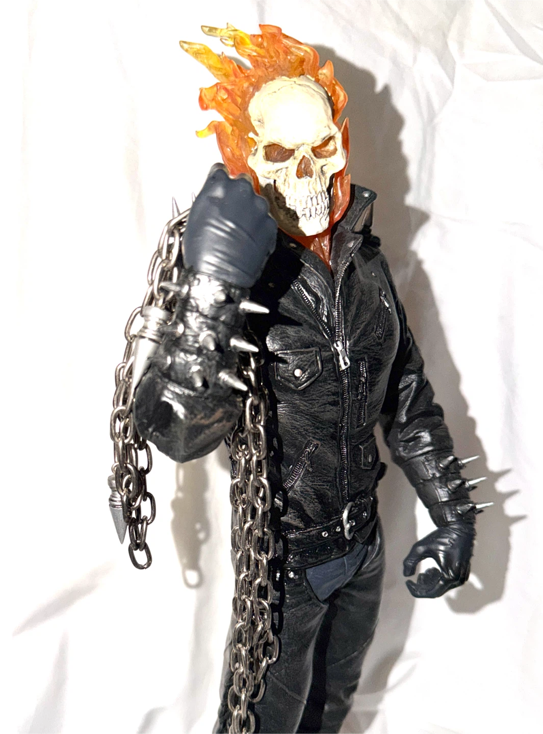 Sideshow Marvel Knights Ghost Rider Maquette - photo 3