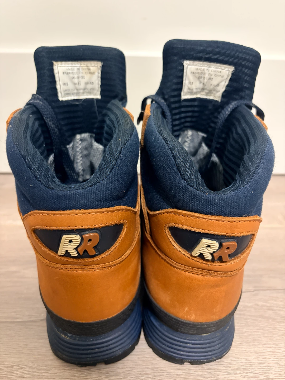 Vintage Raichle Leather Hiking Boots (Swiss Design) - photo 2