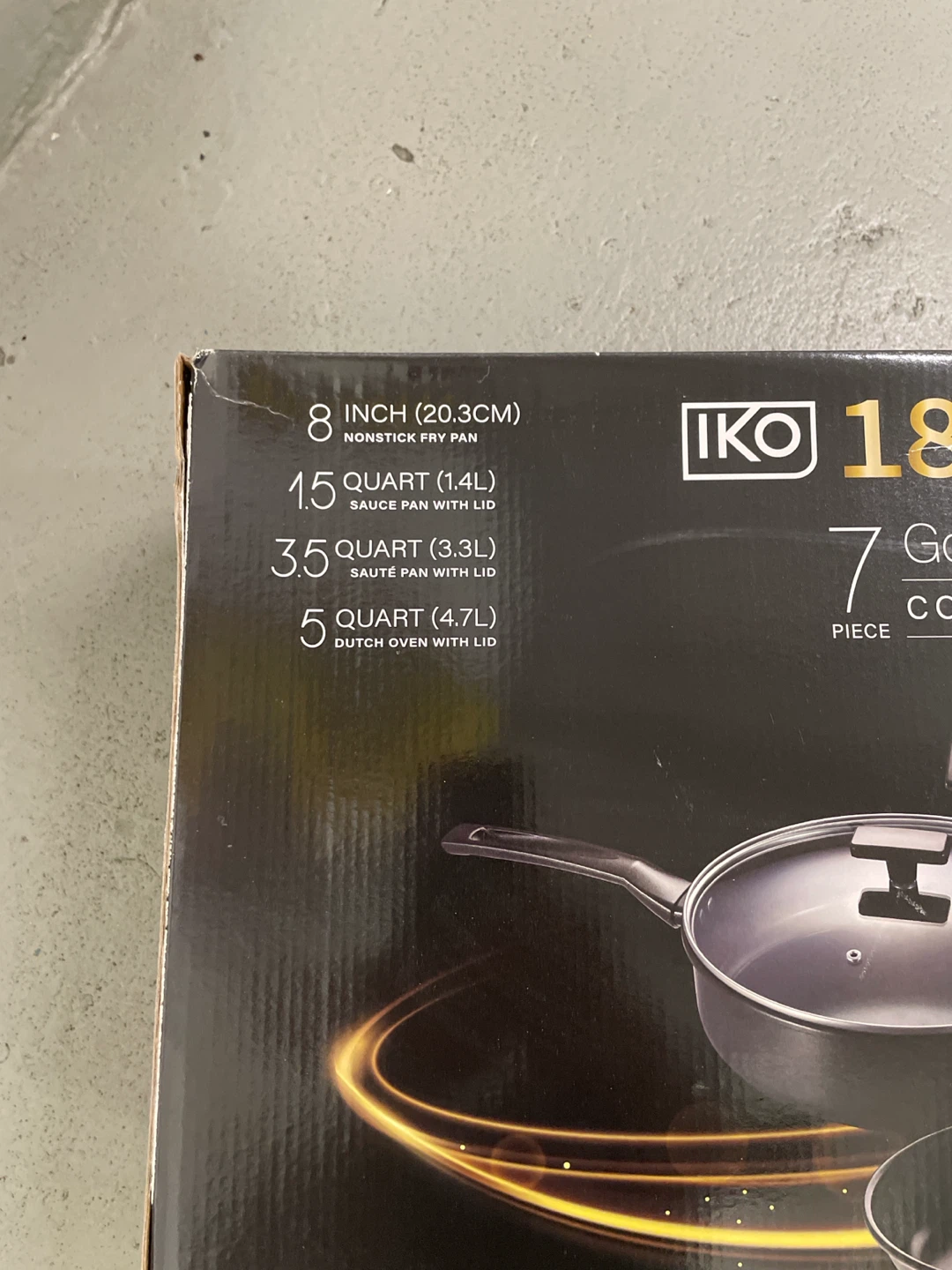 IKO 18K Signature Series 7-Piece Cookware Set - photo 2
