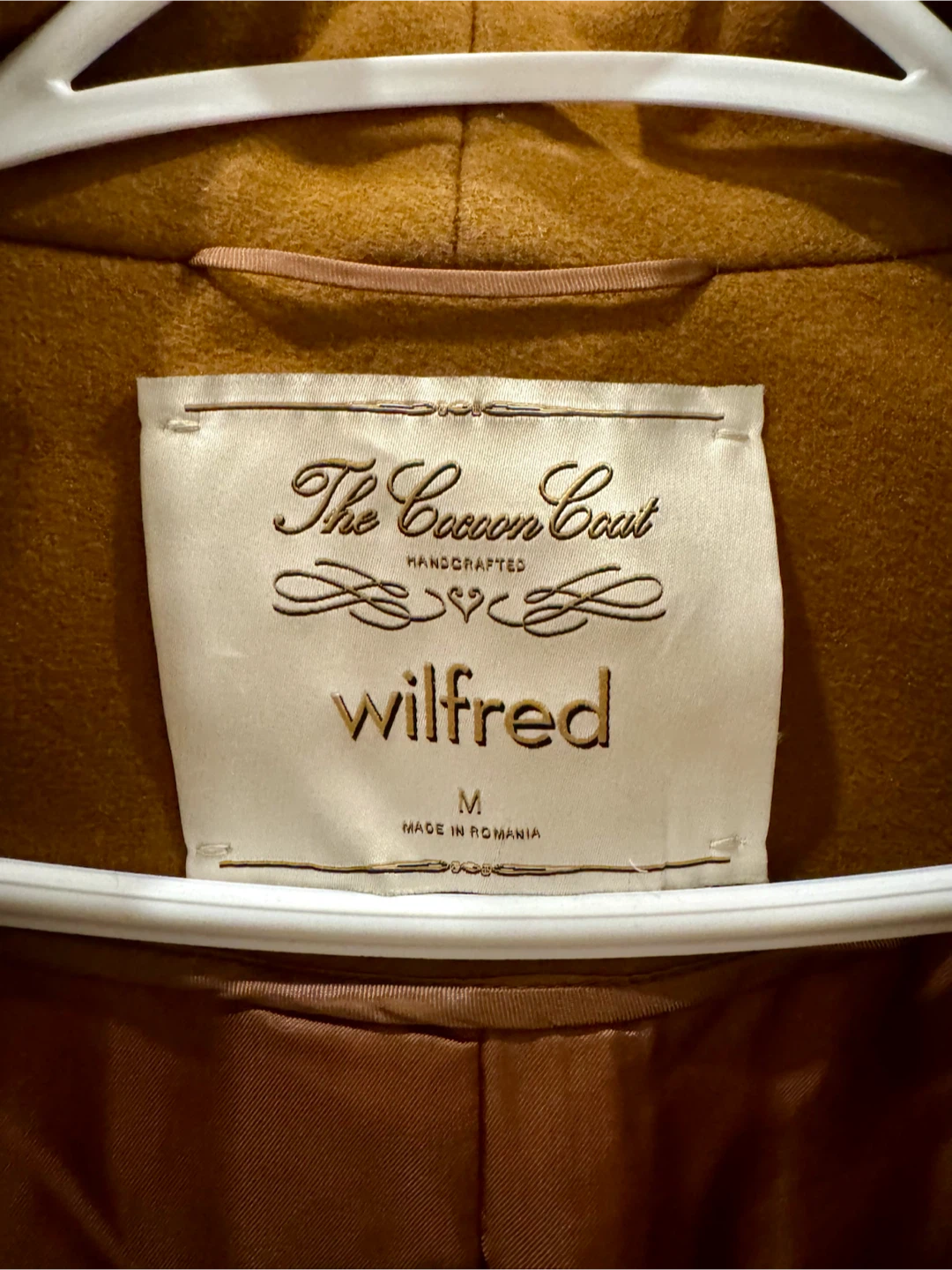 Aritzia Wilfred The Cocoon Coat - Brown, Size M - photo 2