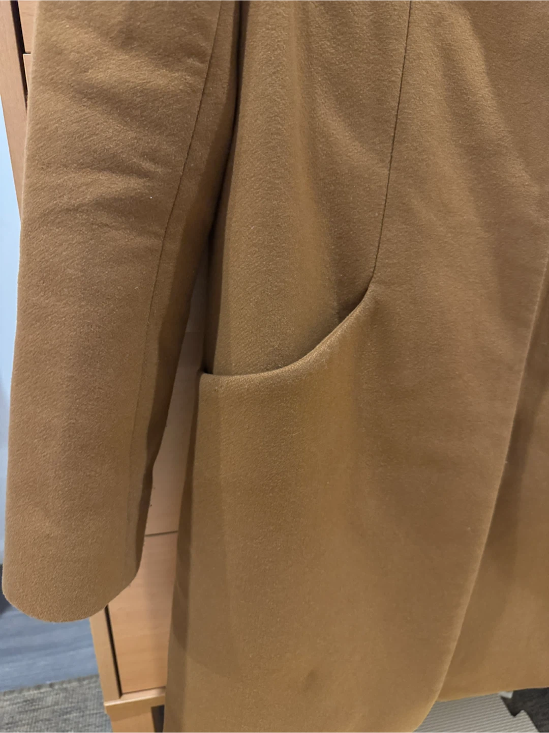 Aritzia Wilfred The Cocoon Coat - Brown, Size M - photo 5