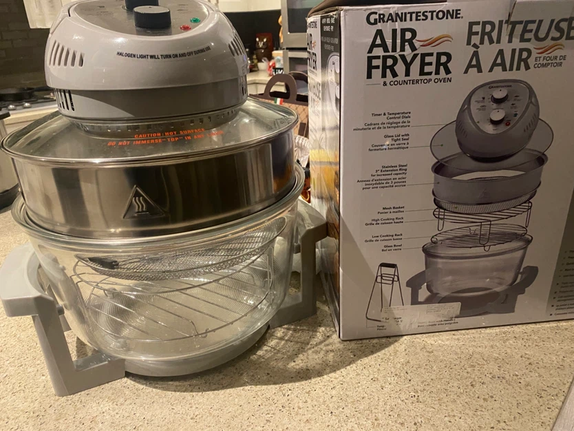 Granitestone Air Fryer & Countertop Oven - 14 months warranty - photo 2