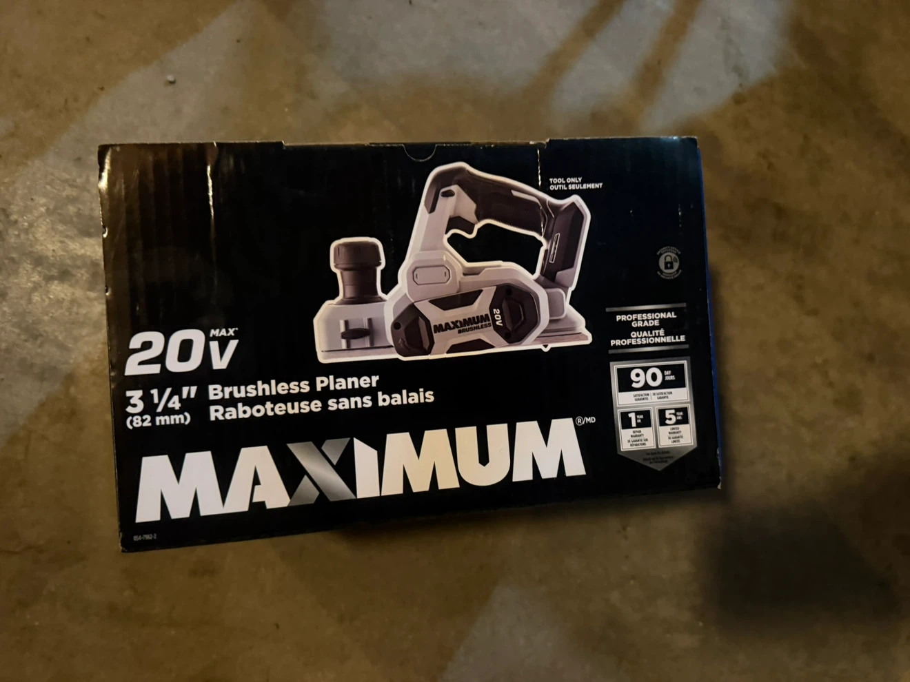 MAXIMUM 20V Max Brushless Planer 3 1/4" (82mm)