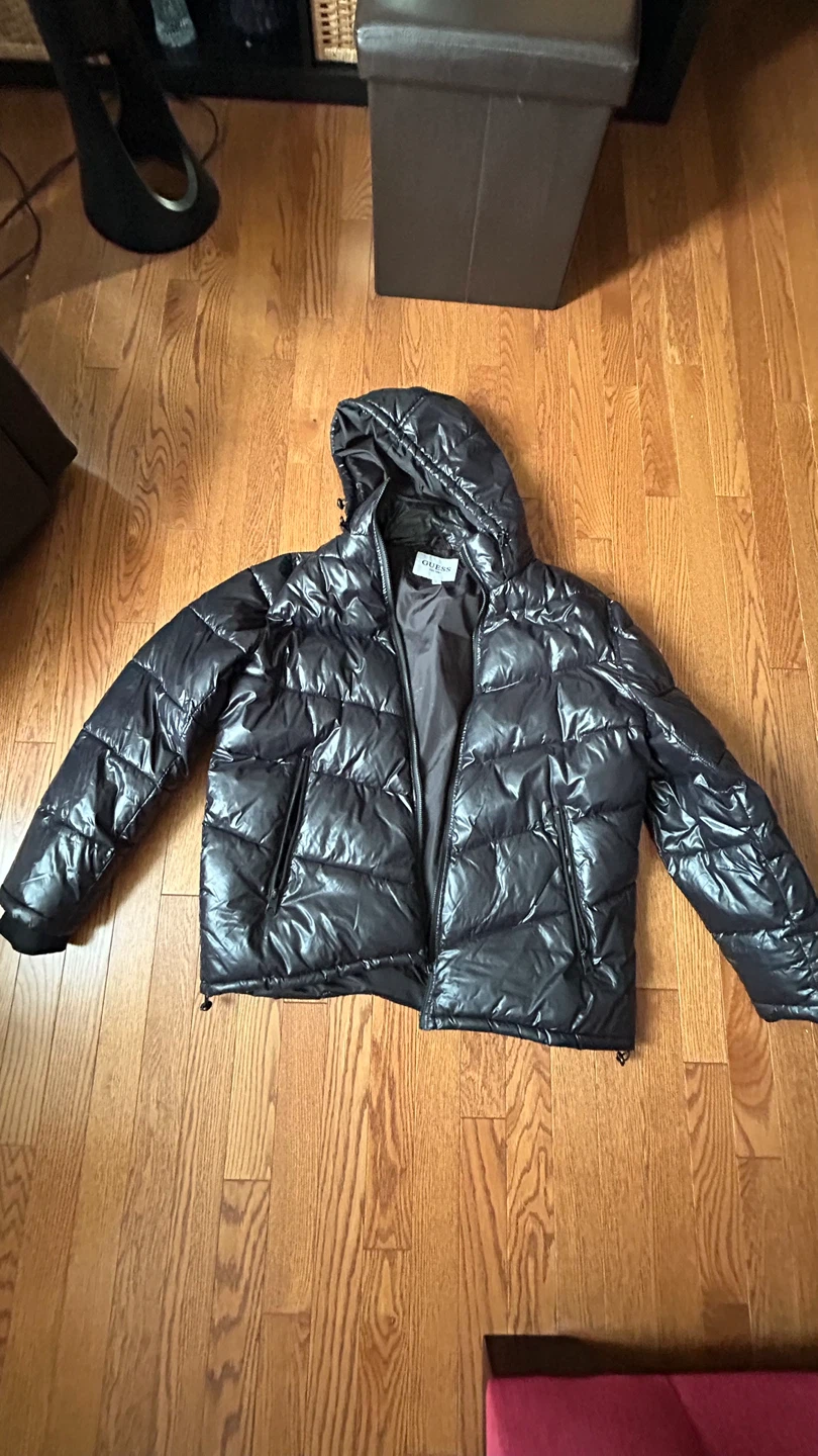 GUESS Black Puffer Jacket