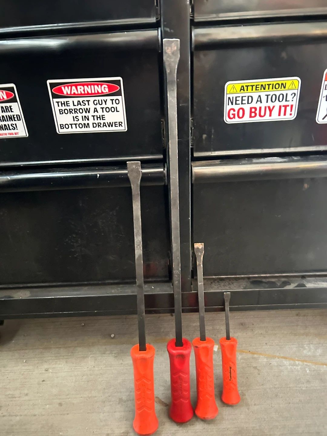 Snap-on Pry Bar Set
