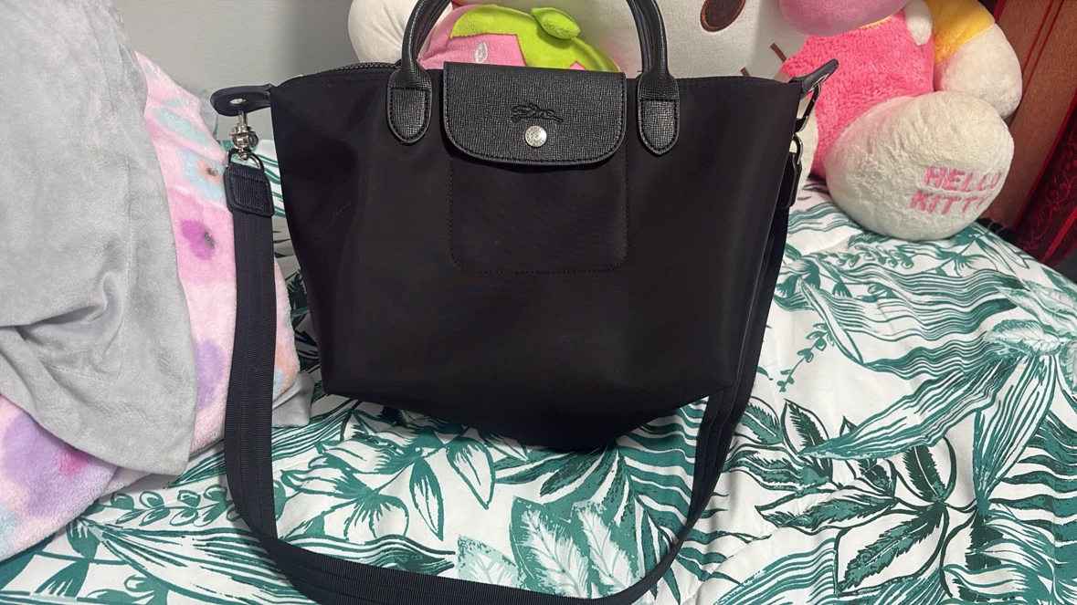 Longchamp Le Pliage Neo Black Handbag