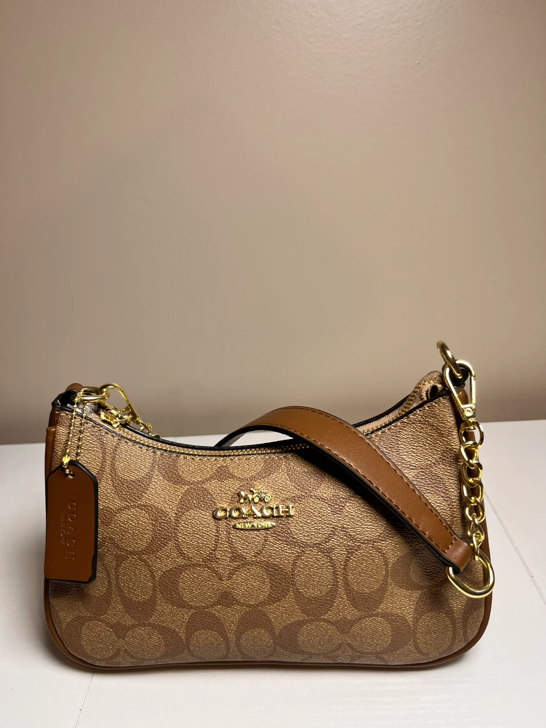 Coach Signature Canvas Mini Shoulder Bag - photo 2
