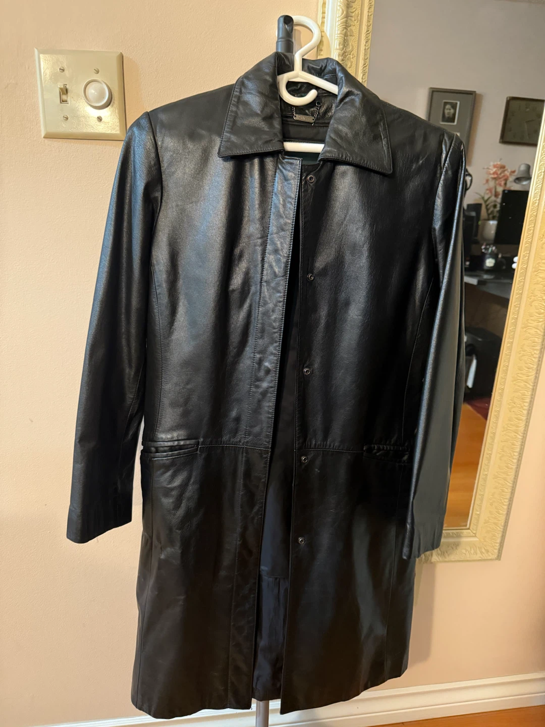 Danier Black Leather Jacket