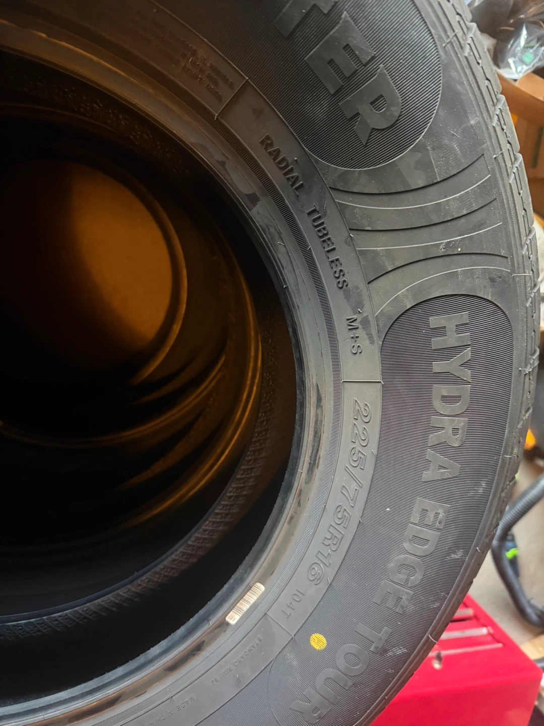 New 4 Motomaster Hydra Edge Tour Tires 225/75R16 - photo 2