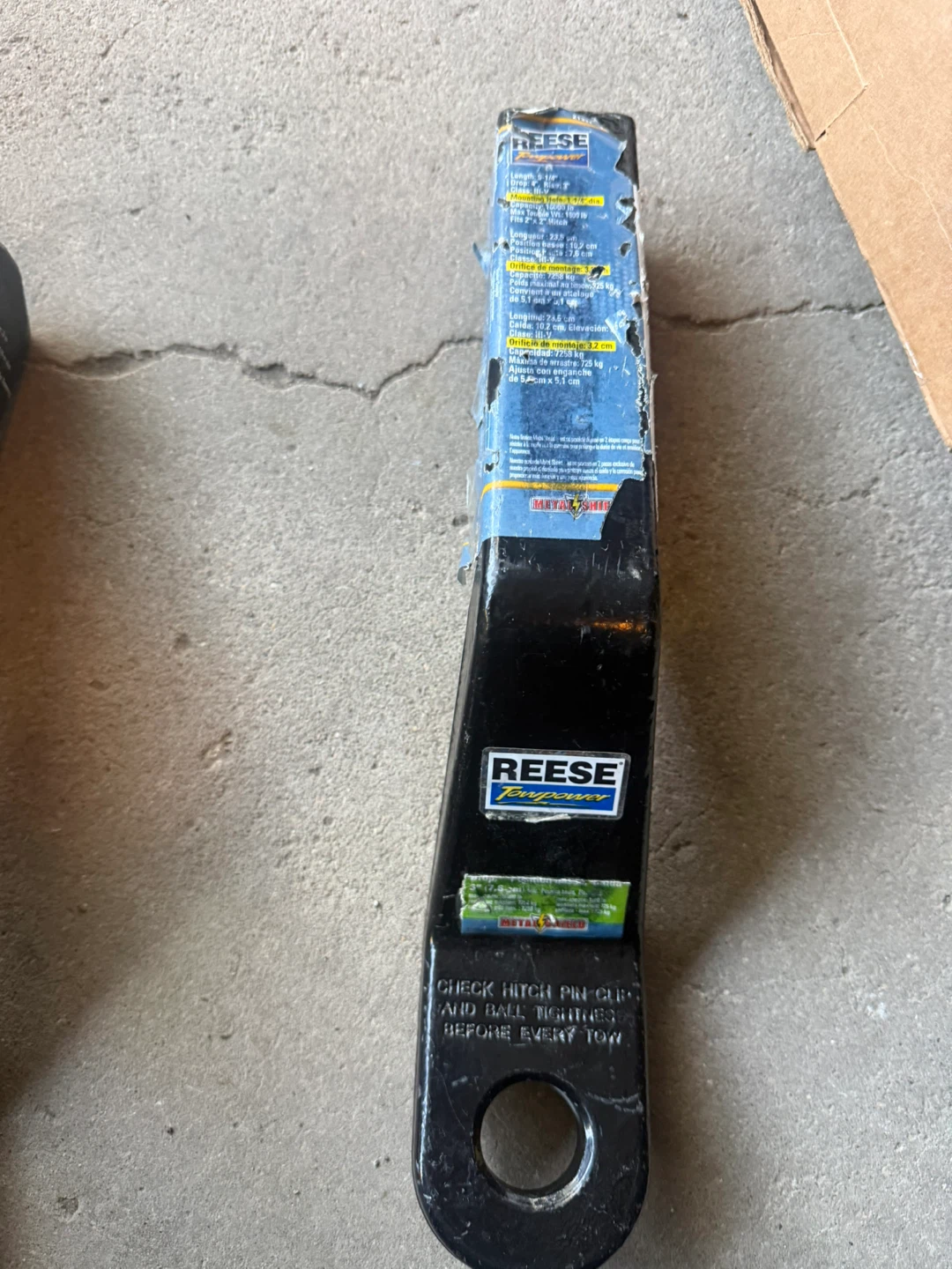 New Reese Towpower Trailer Hitch Ball Mount 16,000 Lbs - photo 2