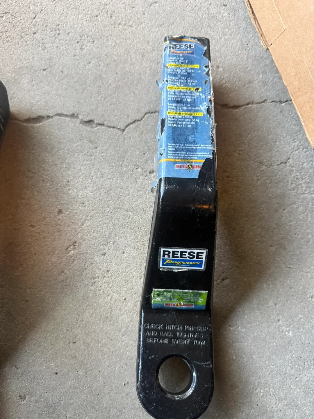 New Reese Towpower Trailer Hitch Ball Mount 16,000 Lbs - photo 2