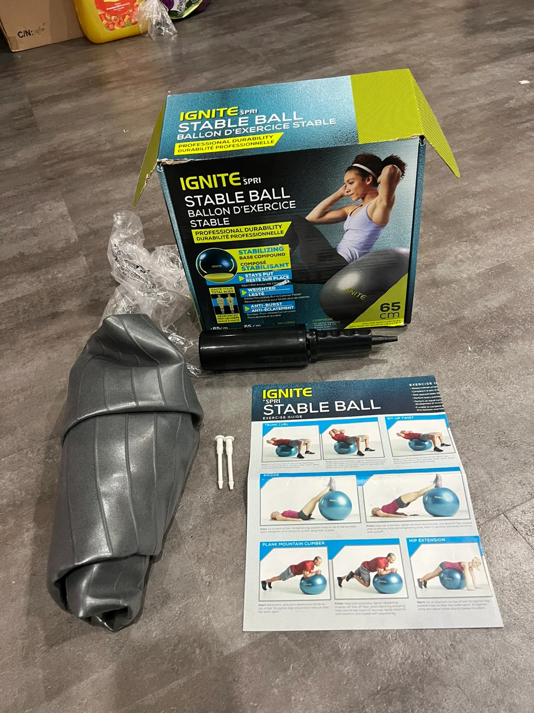 IGNITE by SPRI Stable Ball 65cm - photo 3