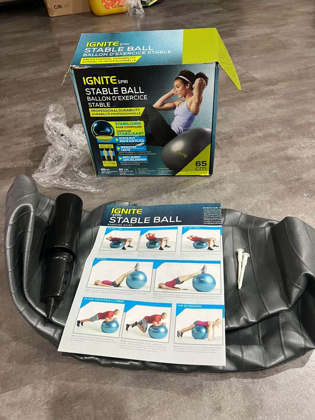 IGNITE by SPRI Stable Ball 65cm - photo 4