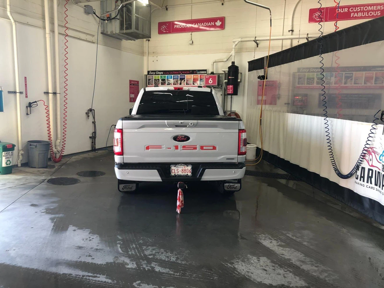 White Ford F-150 FX4 Truck