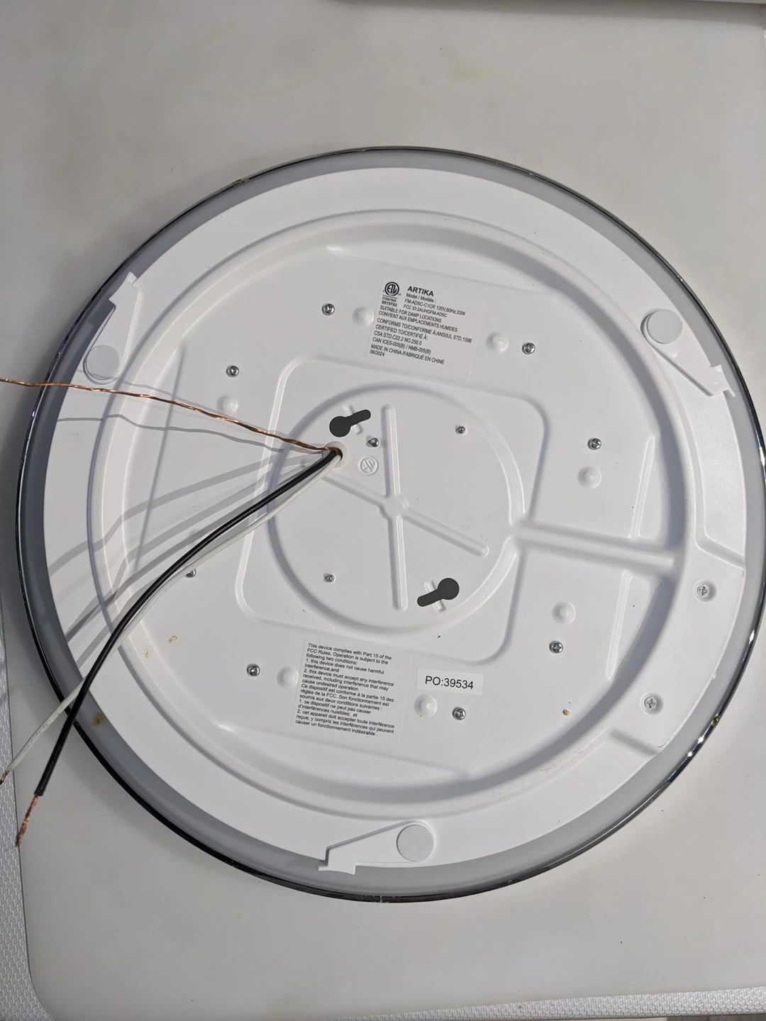 Modern LED Flush Mount Ceiling Light - photo 3