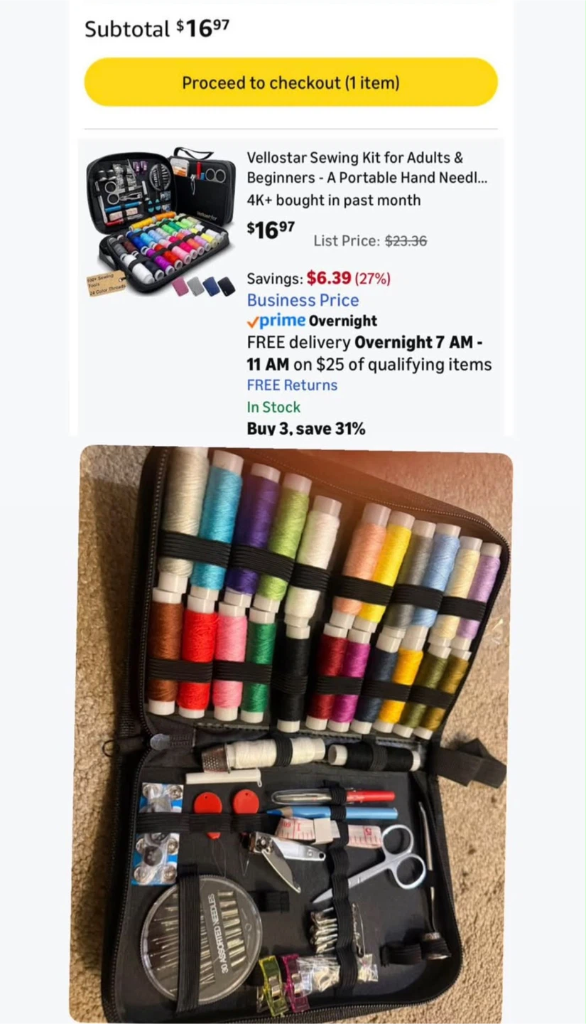 Sewing Kit for Adults and Beginners - photo 5
