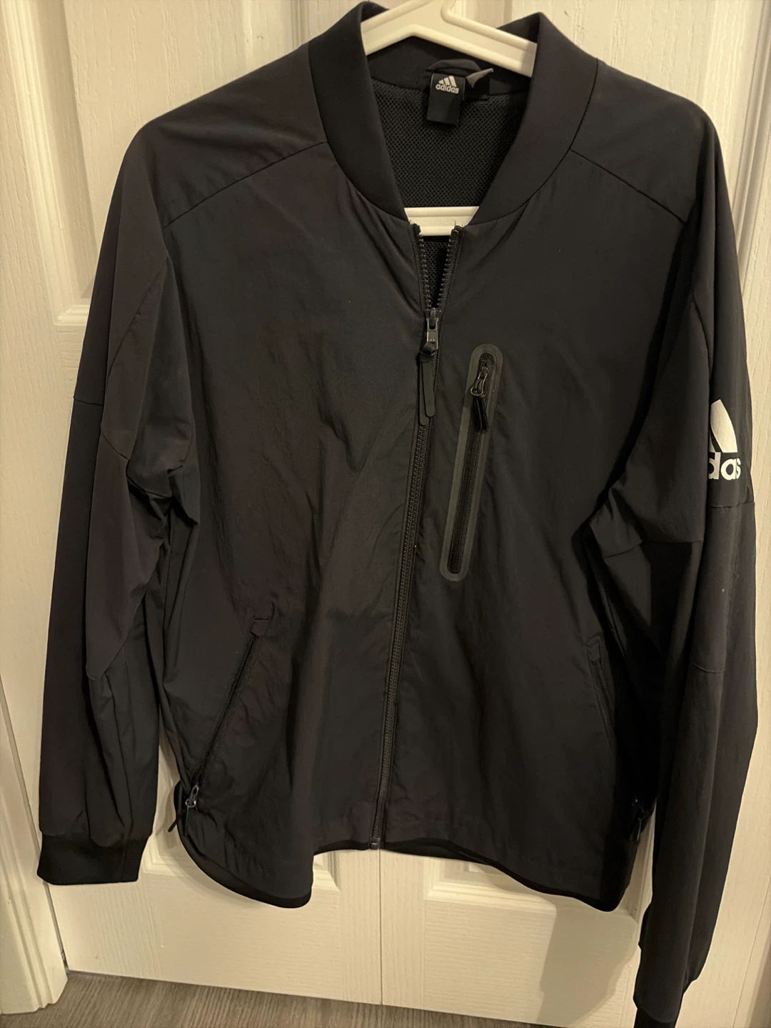 Adidas Black Full-Zip Jacket