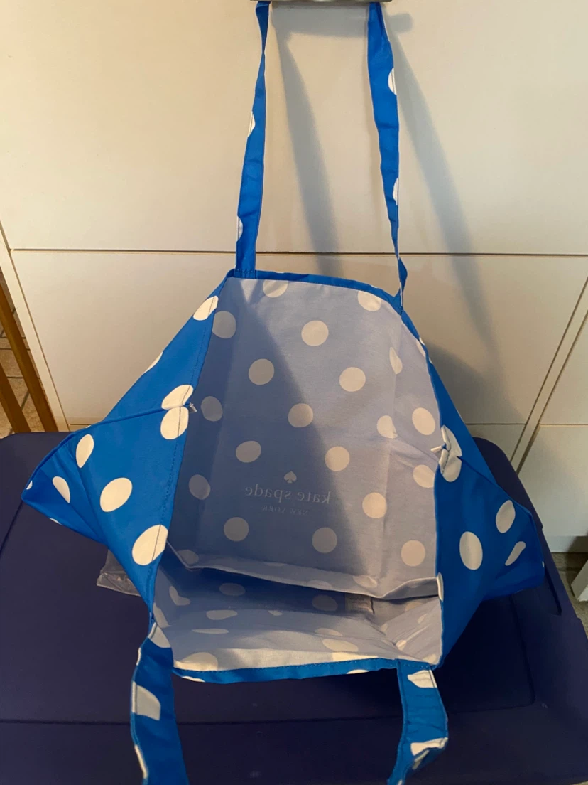 Kate Spade XL Polka Dot Reusable Tote Bag NEW! - photo 2