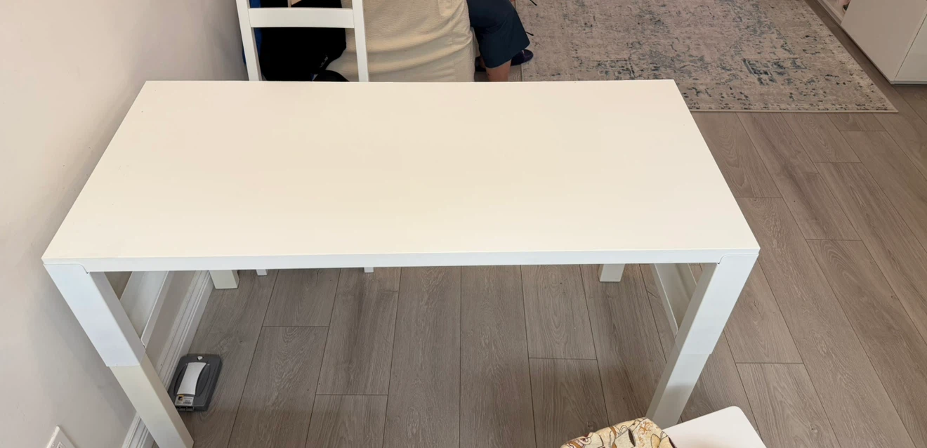 IKEA White Dining Table