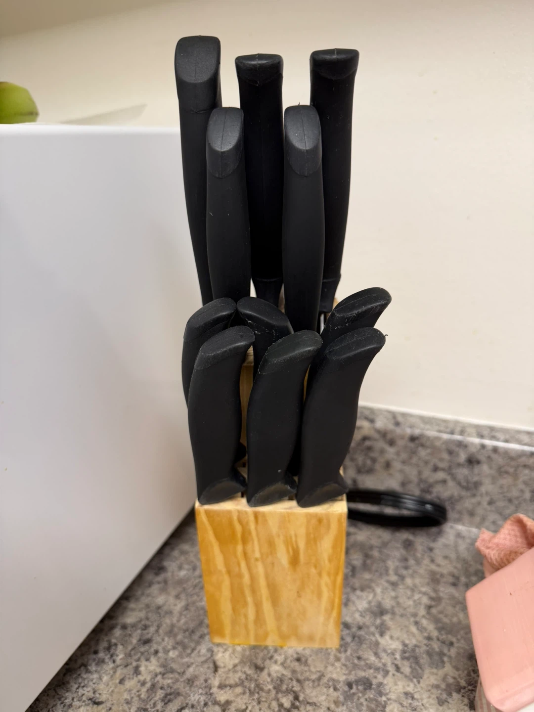 Kitchen Knife Set with Wooden Block - photo 2