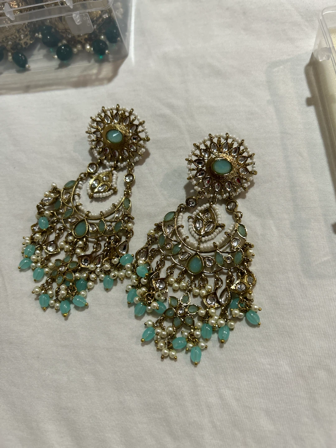 Kundan earrings