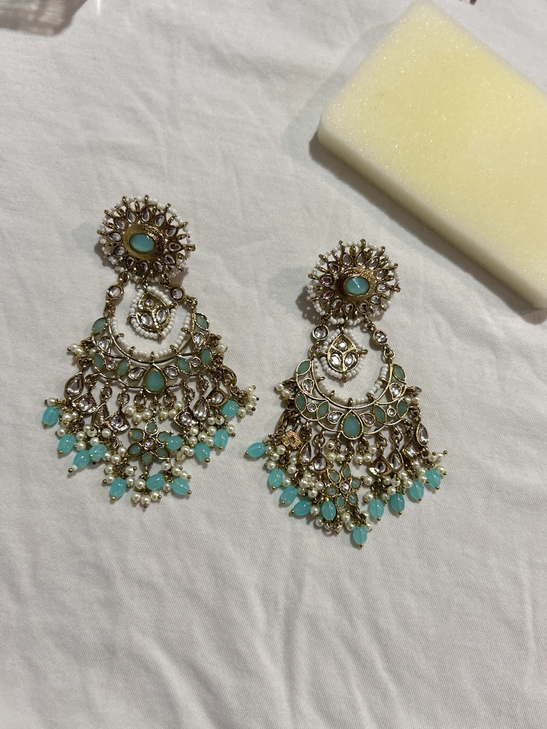 Kundan earrings - photo 3