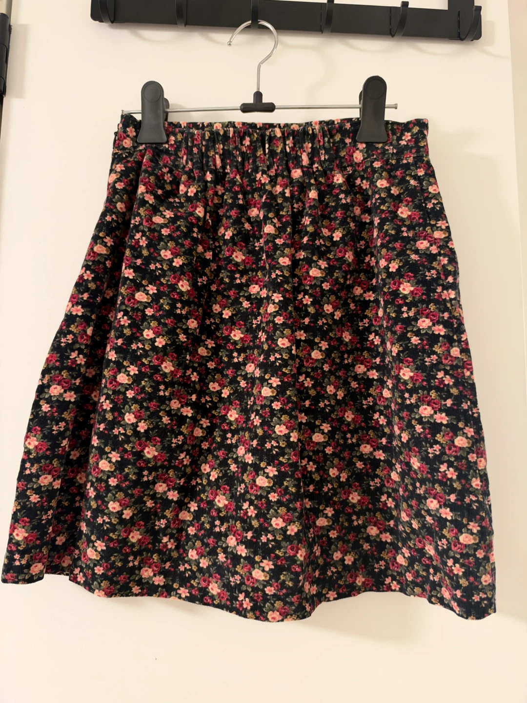 Floral Corduroy Mini Skirt - photo 2