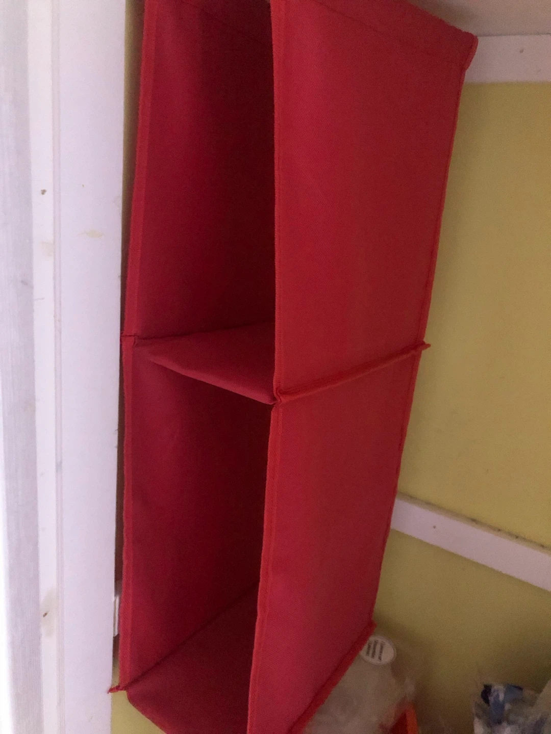 Red hanging closet organizer - photo 2