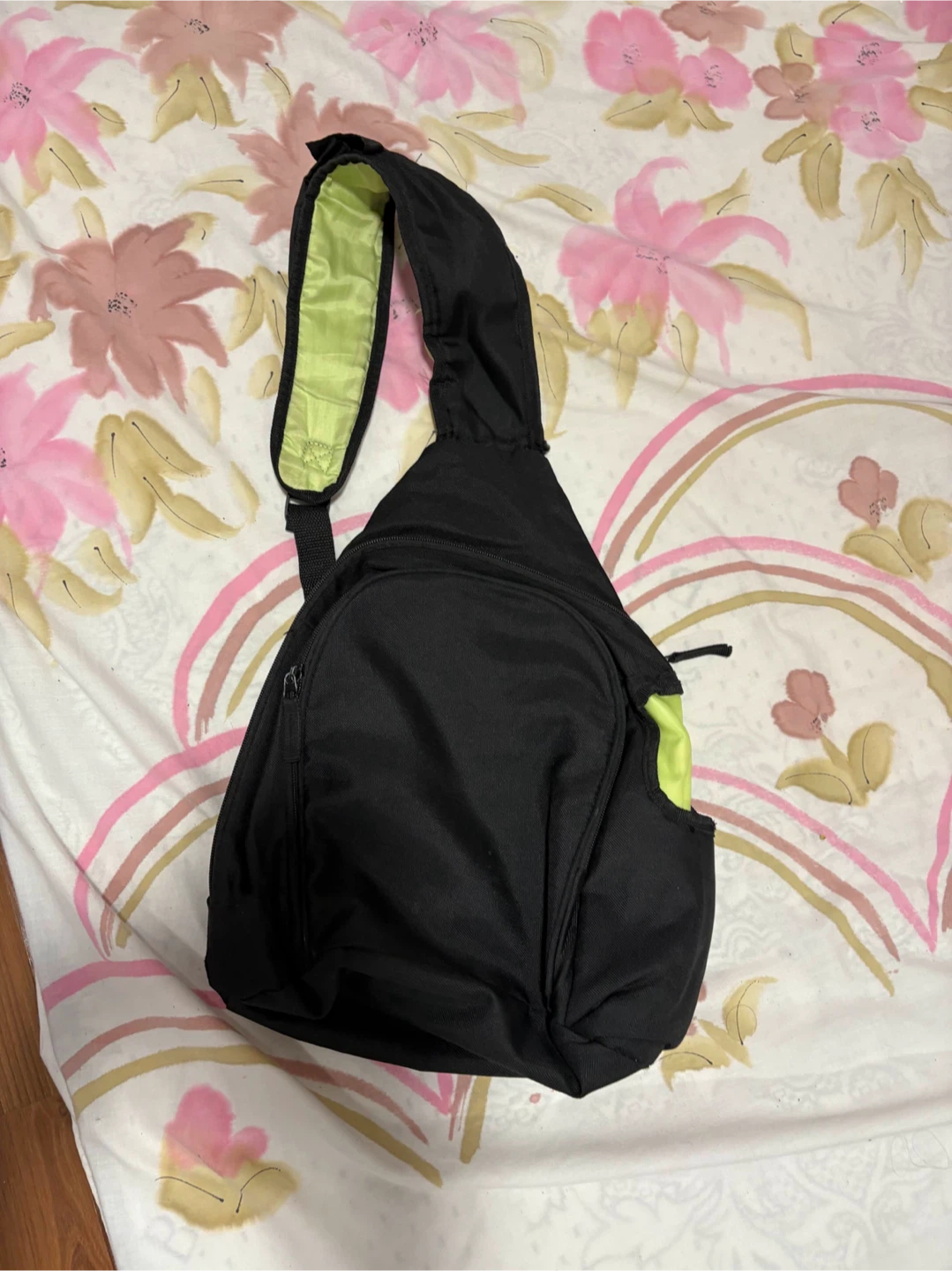 Black Sling Backpack