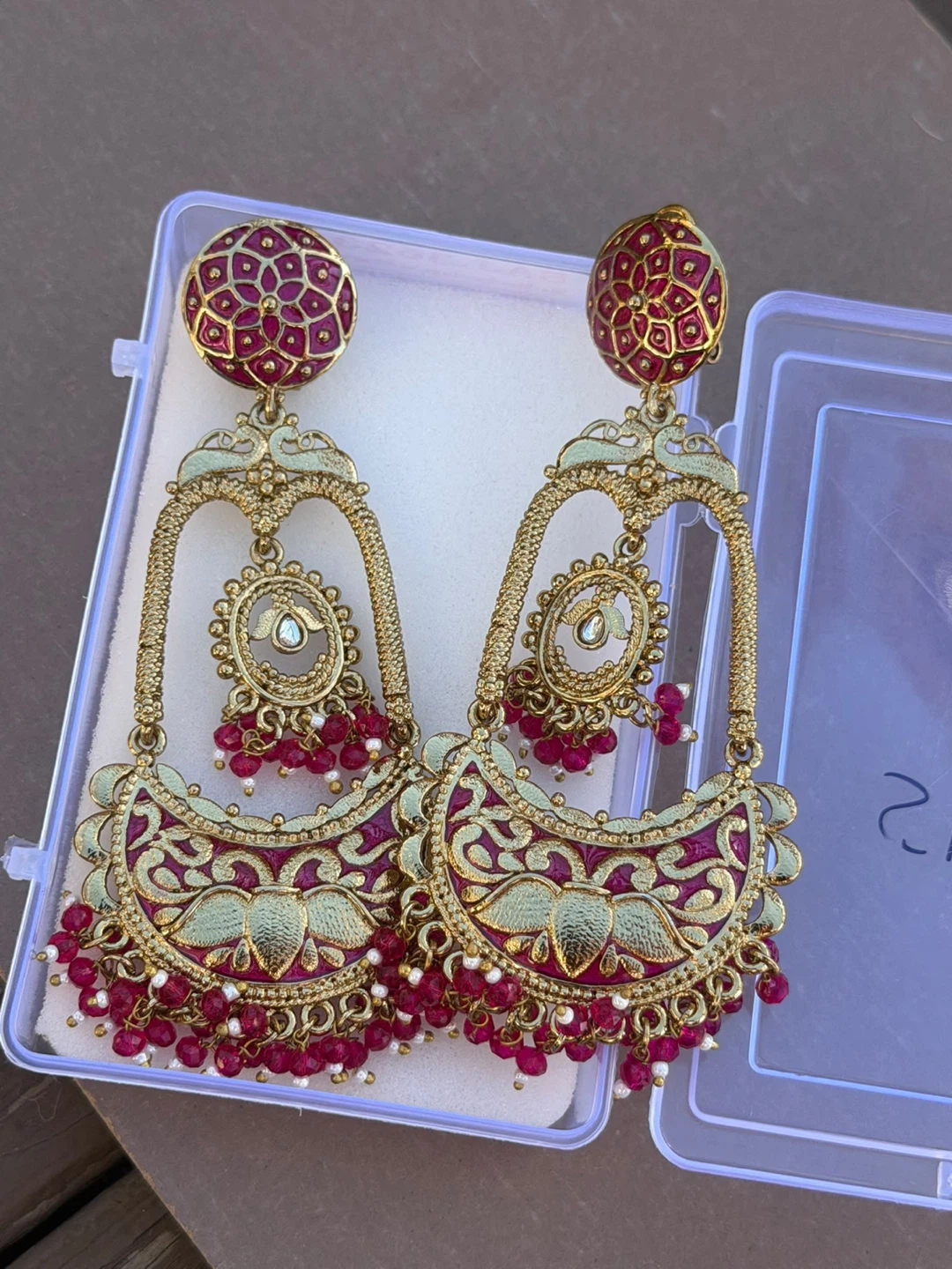 Aura Jewels Traditional Drop Earrings