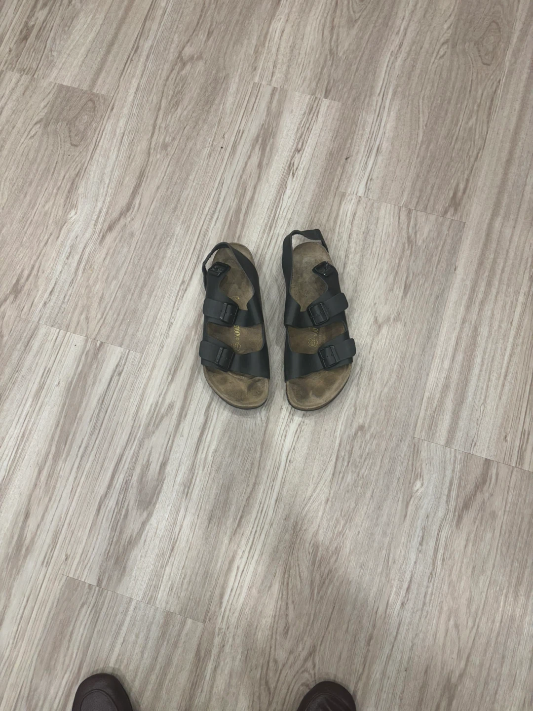 Birkenstock black sandals size 45 - photo 3