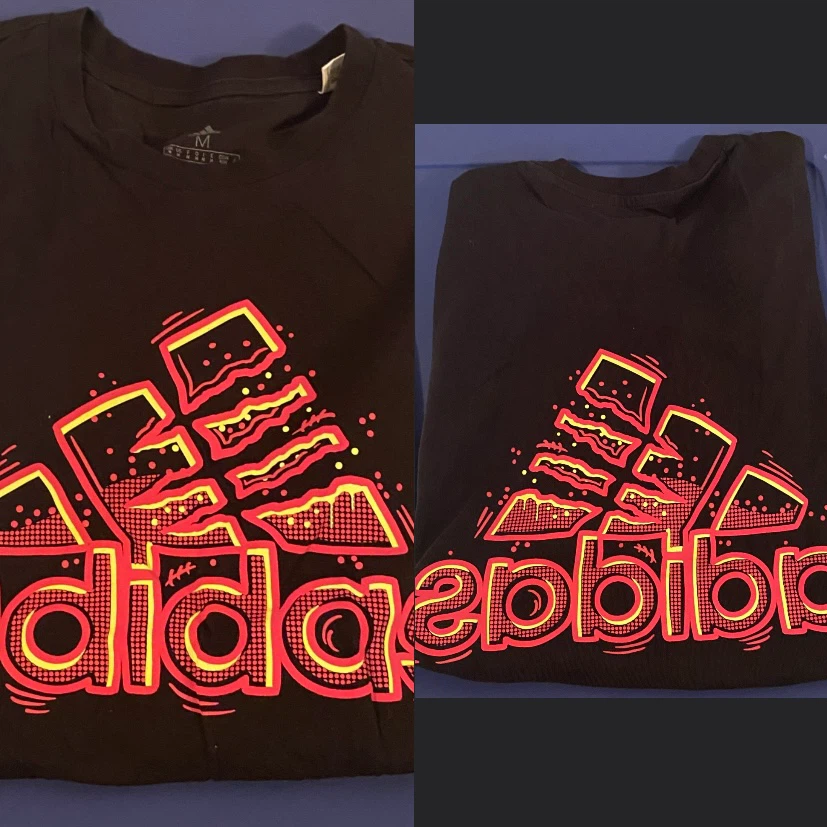 PUMA & ADIDAS UNISEX GRAPHIC T-SHIRTS – 2-PIECE SET - photo 3