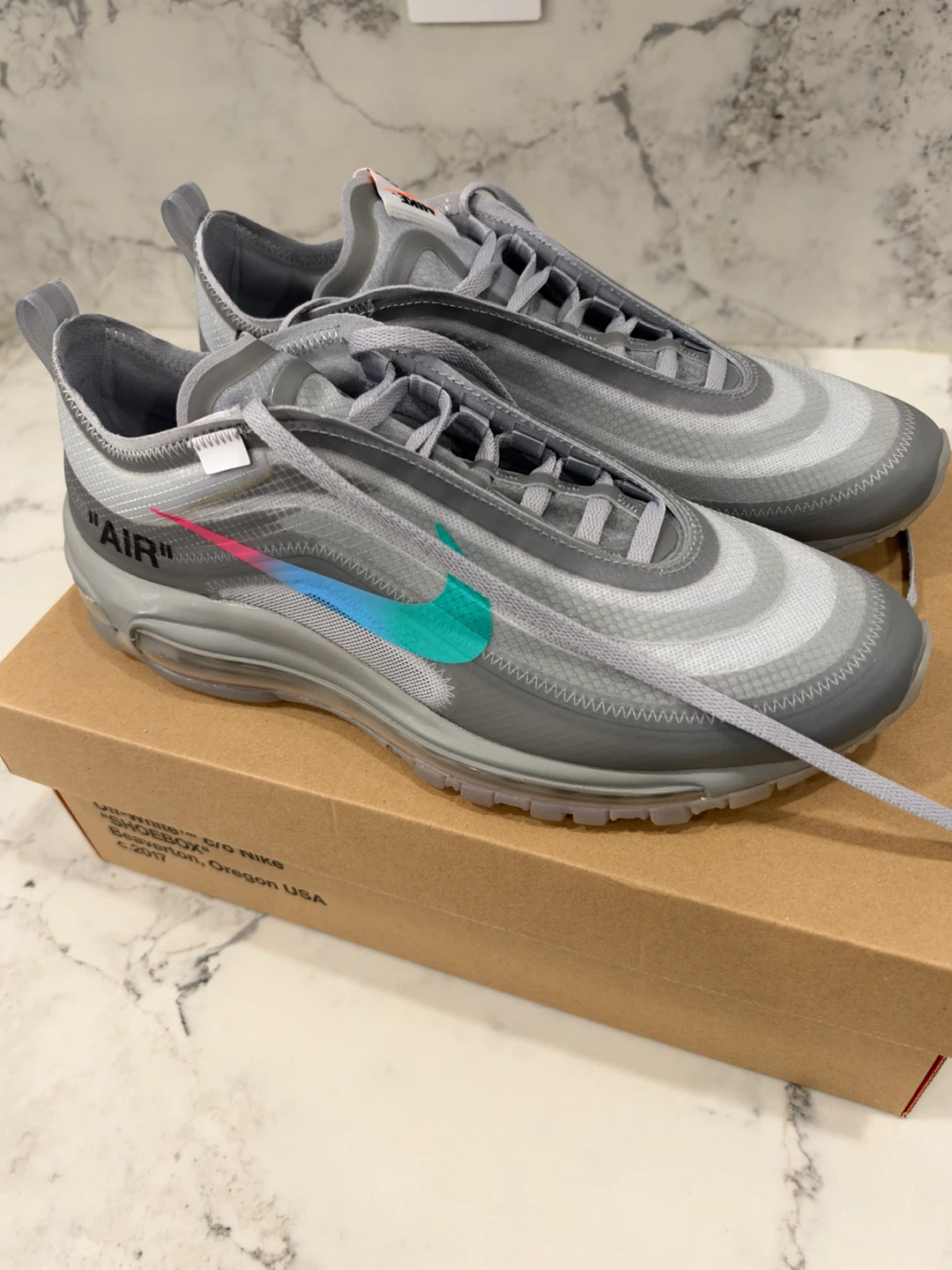 Off-White x Nike Air Max 97 Menta - photo 2