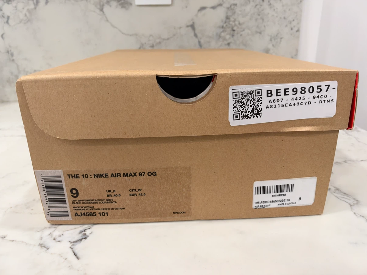Off-White x Nike Air Max 97 Menta - photo 5