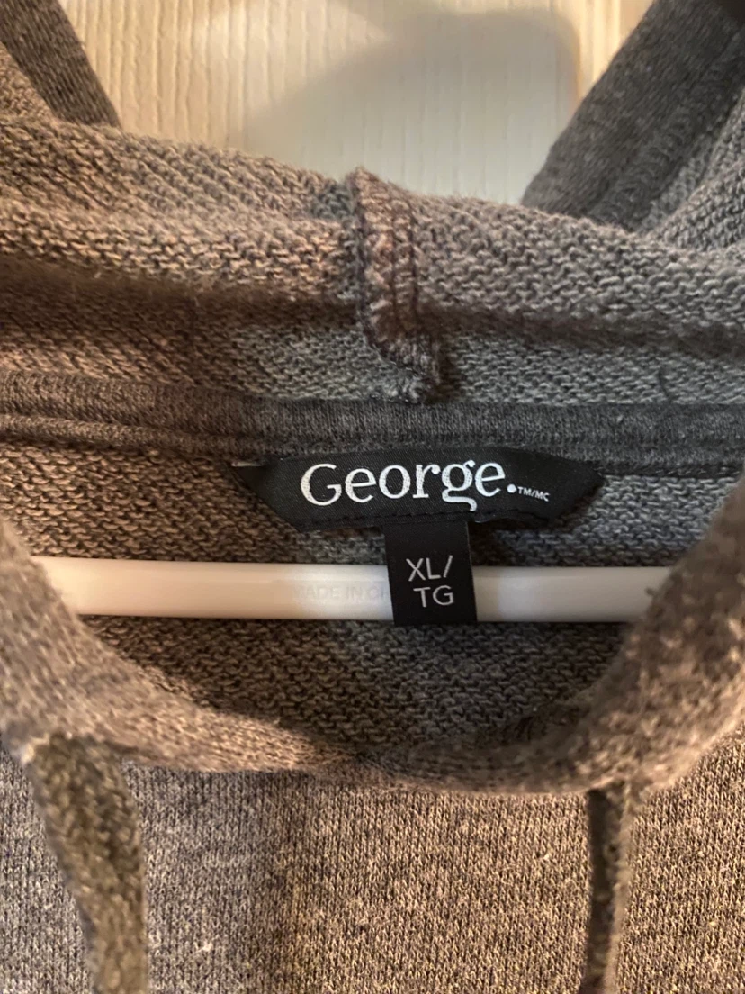 GEORGE LONGLINE LACE-UP HOODIE – SIZE XL - photo 4
