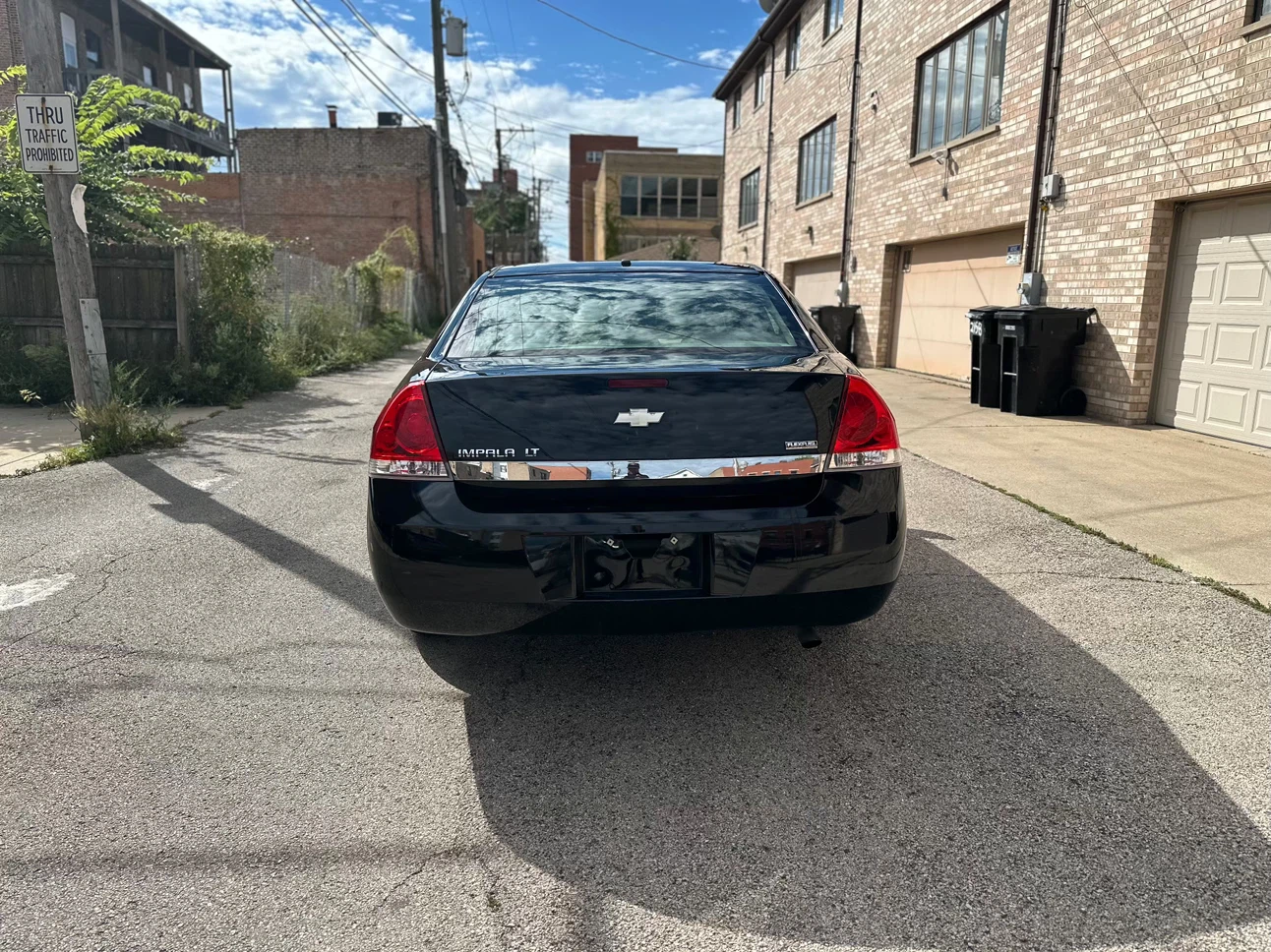 Black Chevrolet Impala LT Sedan