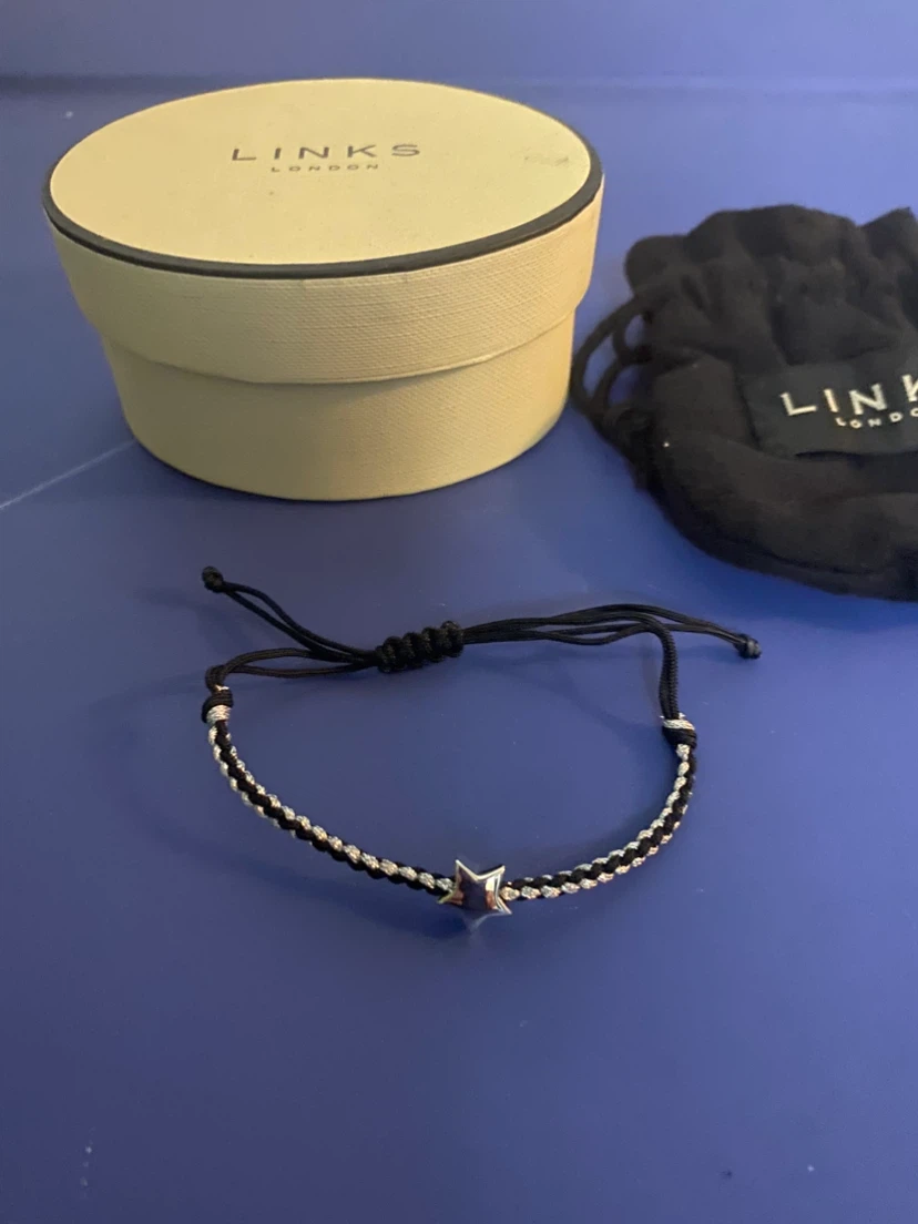 LINKS OF LONDON STAR FRIENDSHIP BRACELET NEW WITH BOX