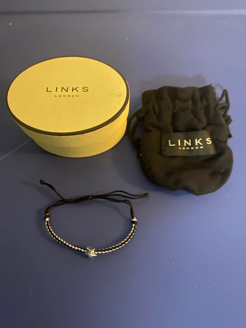 LINKS OF LONDON STAR FRIENDSHIP BRACELET NEW WITH BOX - photo 3