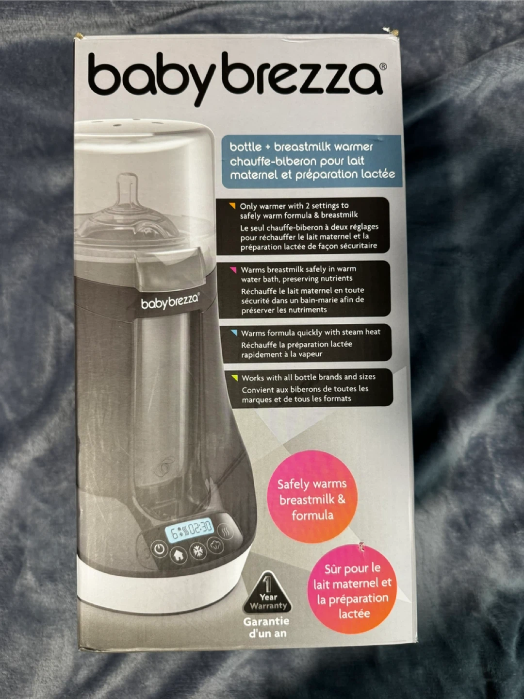 Baby Brezza Safe + Smart Bottle Warmer