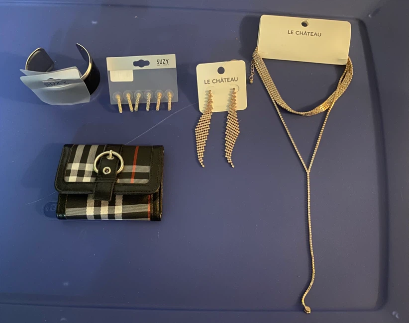 LE CHÂTEAU & SUZY SHIER 5-PIECE JEWELRY & ACCESSORY SET NEW