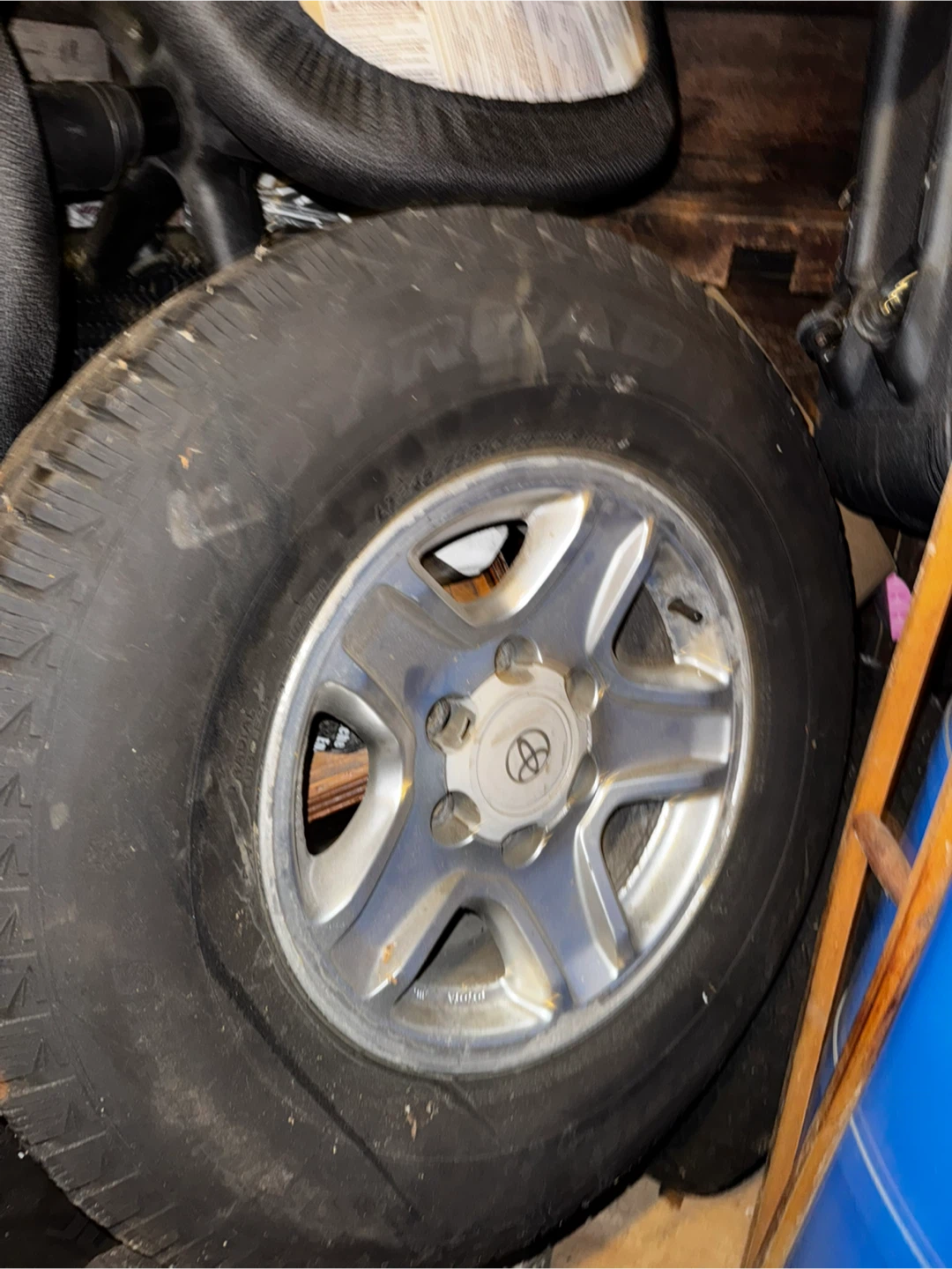 OEM Toyota Rims 16” With Tires 4Runner