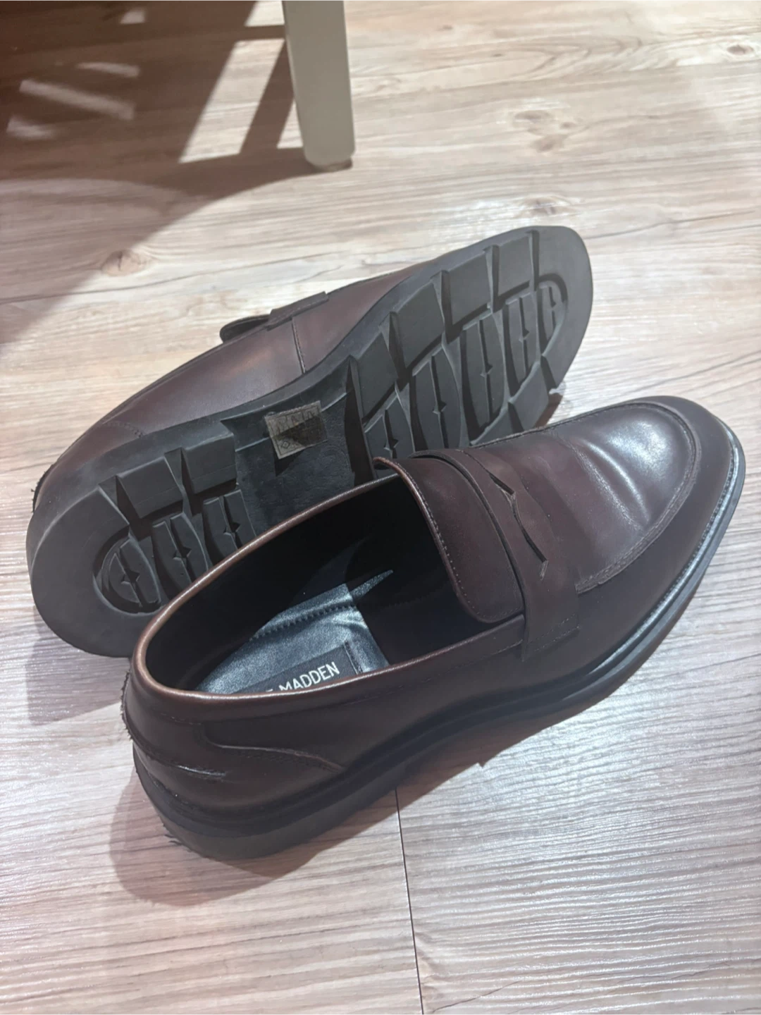 NEW: Steve Madden brown loafers Men’s Size 10 - photo 4