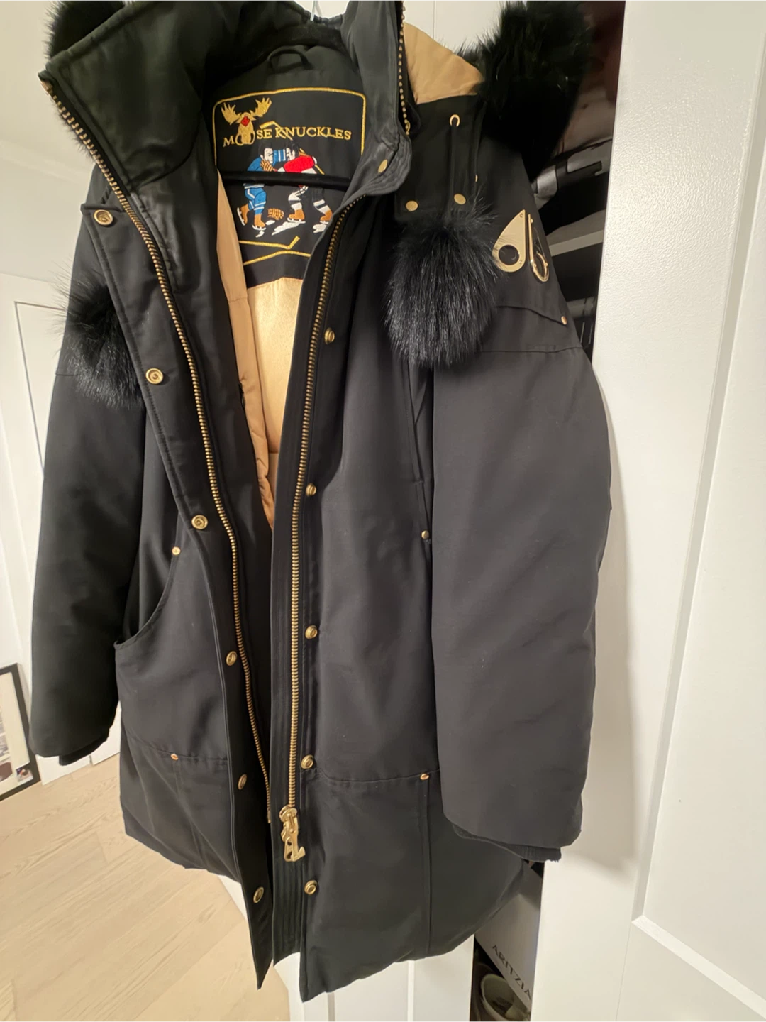 Moose Knuckles winter down parka