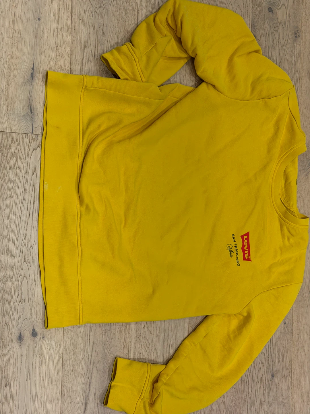 Levi's Yellow Sweatshirt women’s - photo 2