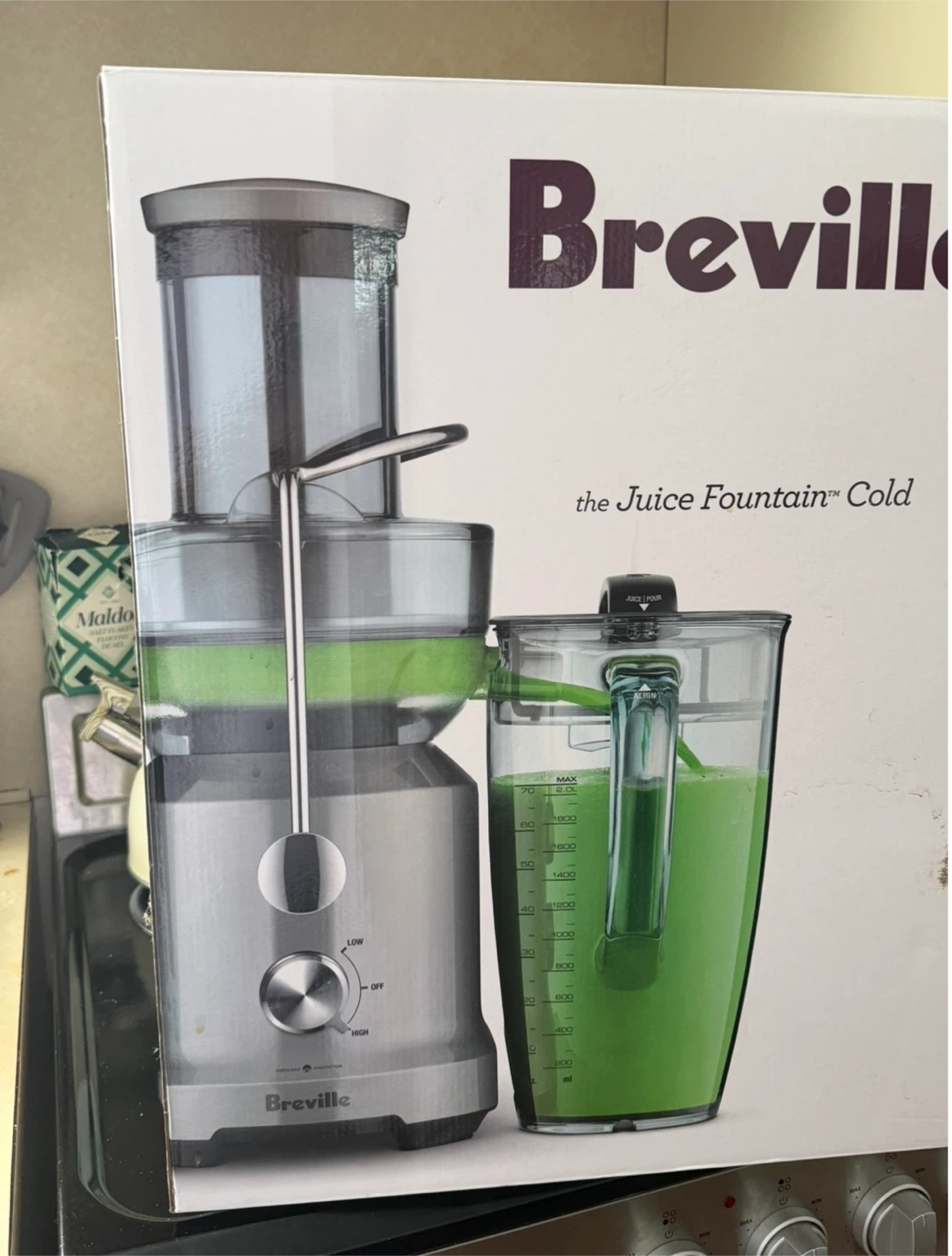 Breville the juice fountain cold