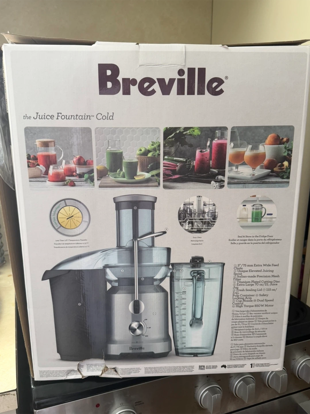 Breville the juice fountain cold - photo 2