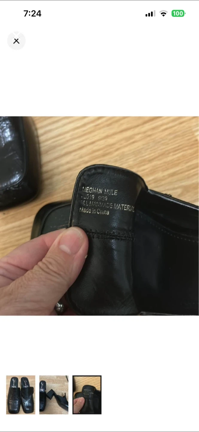 Seven7 Black Meghan Mule Heels - photo 3