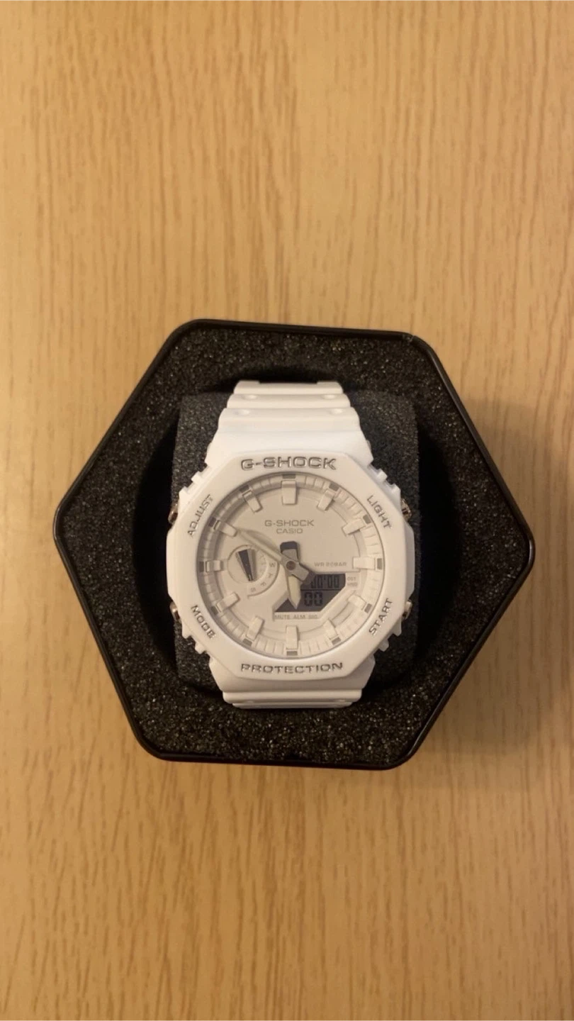 Casio G-Shock GA-2100 White Watch