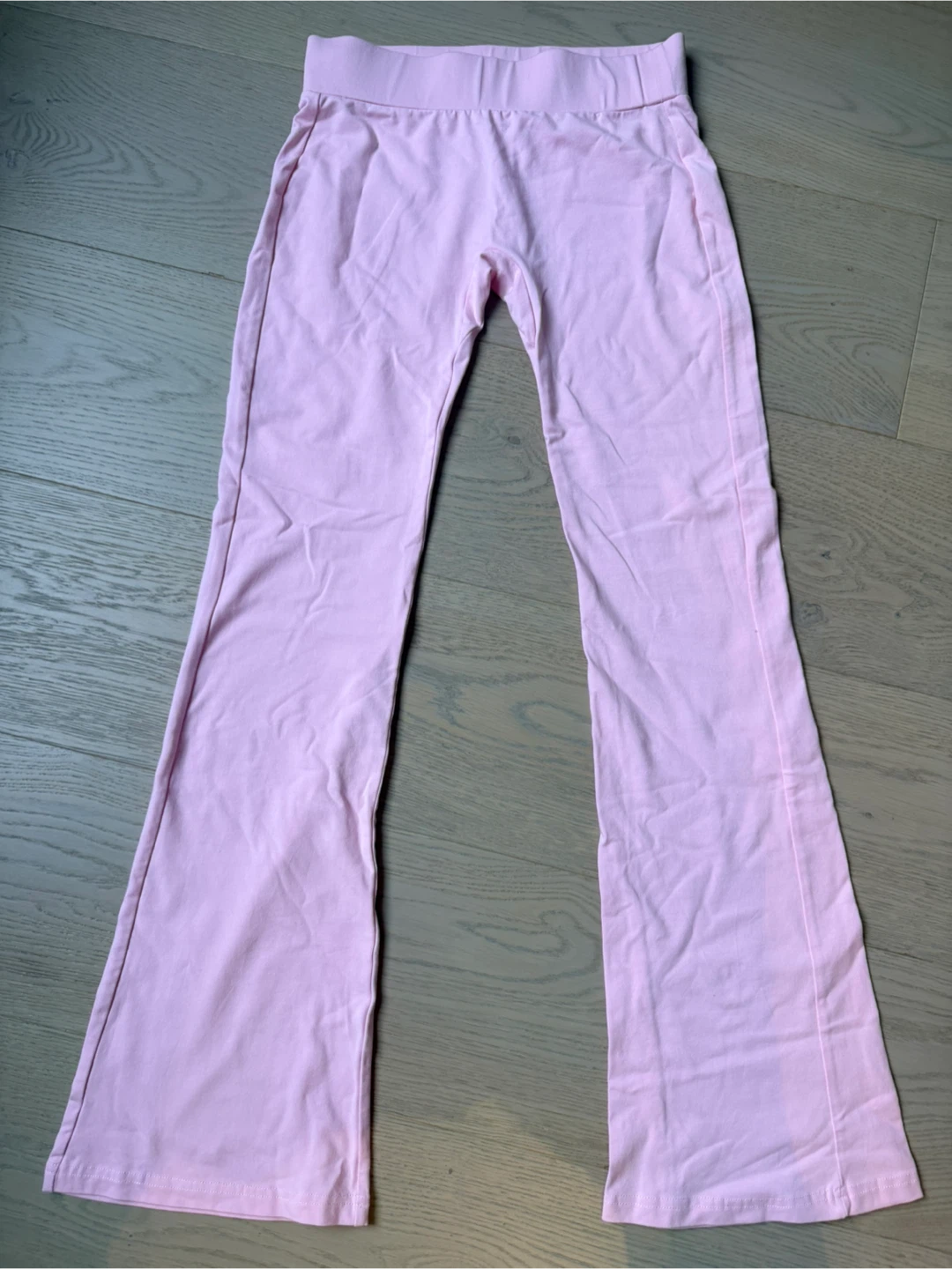 White Fox light pink flared pants - photo 2