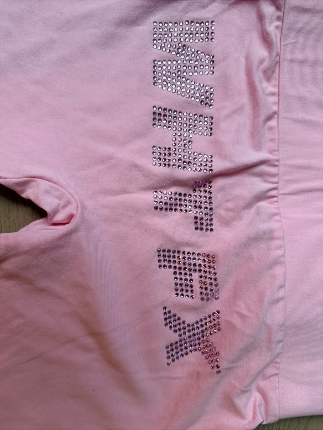 White Fox light pink flared pants - photo 4